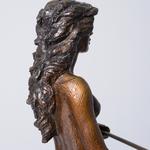 Victor Salmones QUEEN OF SPACE Bronze Sculpture